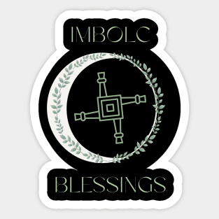 Imbolc Blessing Sticker